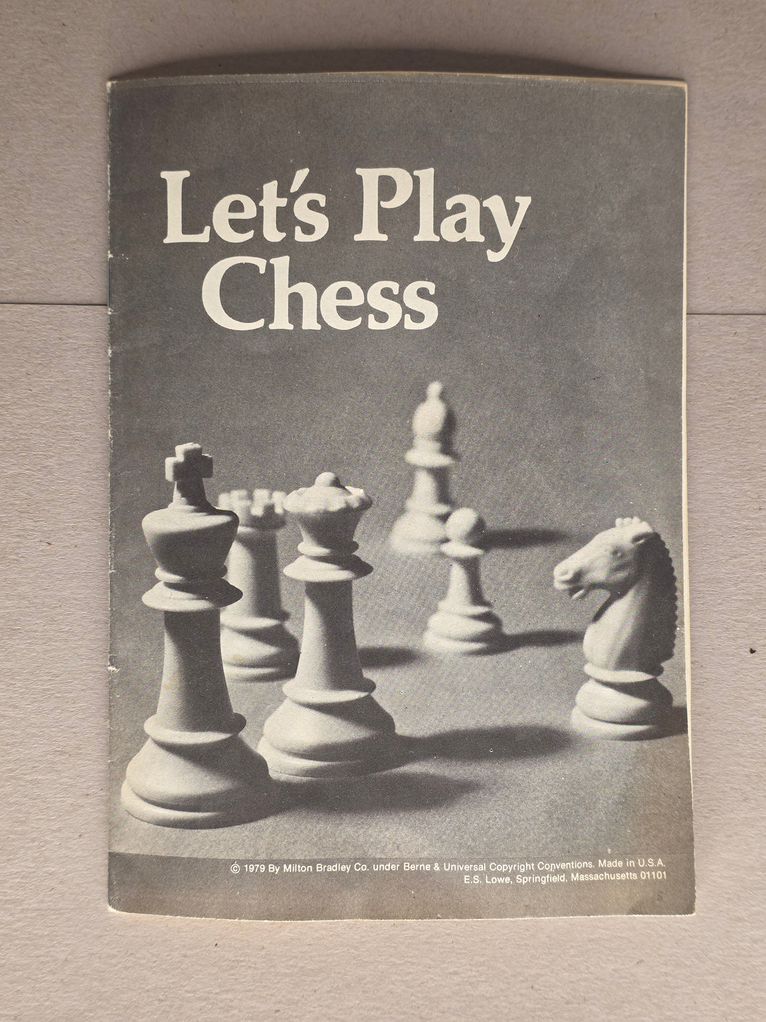 1969 Chess Instructions Booklet – Milton Bradley Set #4807