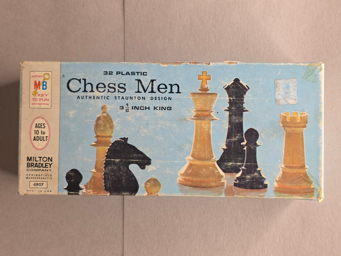 1969 Milton Bradley Staunton Chess Pieces