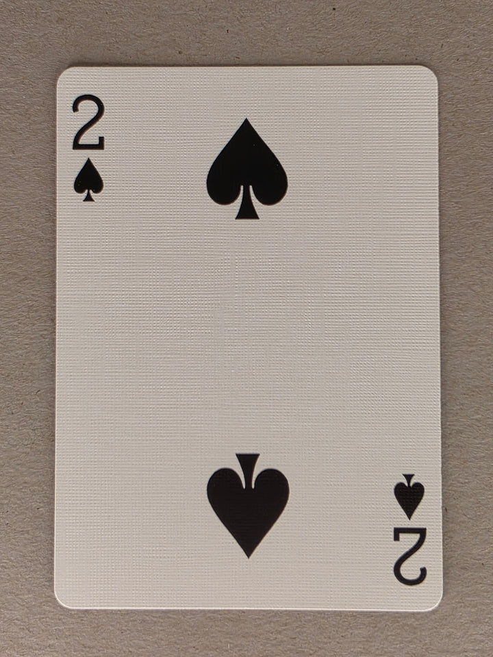 2 of Spades - Bicycle Standard Playing Card Replacements