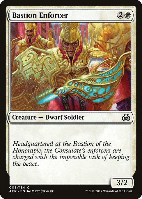 Bastion Enforcer - MTG Aether Revolt (AER)