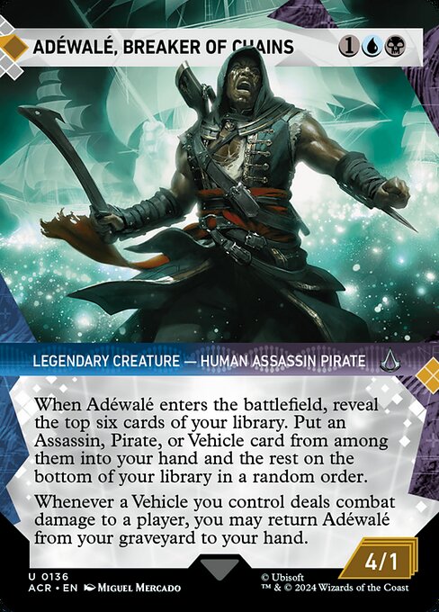Adéwalé, Breaker of Chains - MTG Assassin's Creed (ACR)