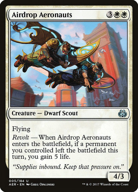 Airdrop Aeronauts - MTG Aether Revolt (AER)