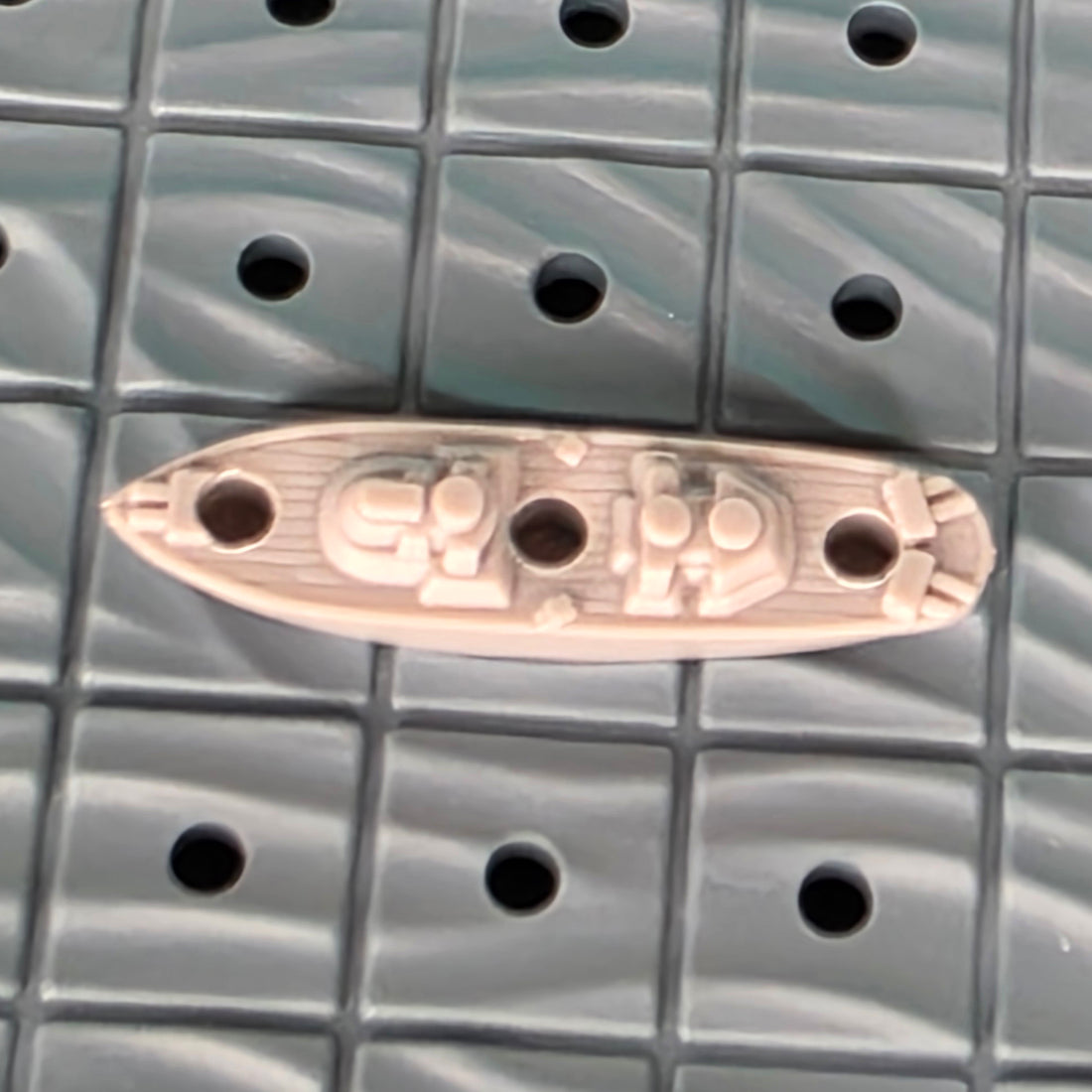 Battleship Replacement Destroyer Token - 3 Holes