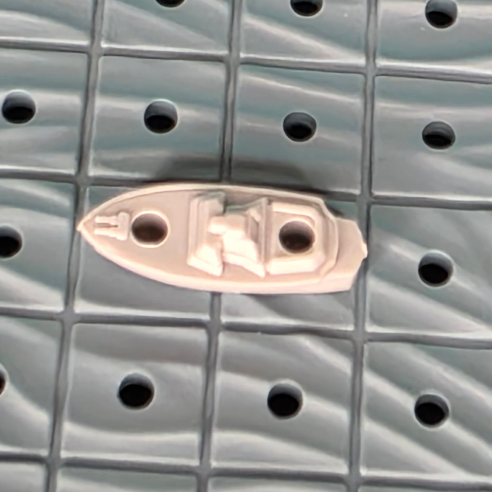 Battleship Replacement Patrol Boat Token - 2 Holes