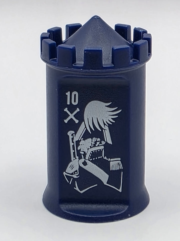 Blue Marshall Stratego Replacement Army Game Piece - Sold Individually