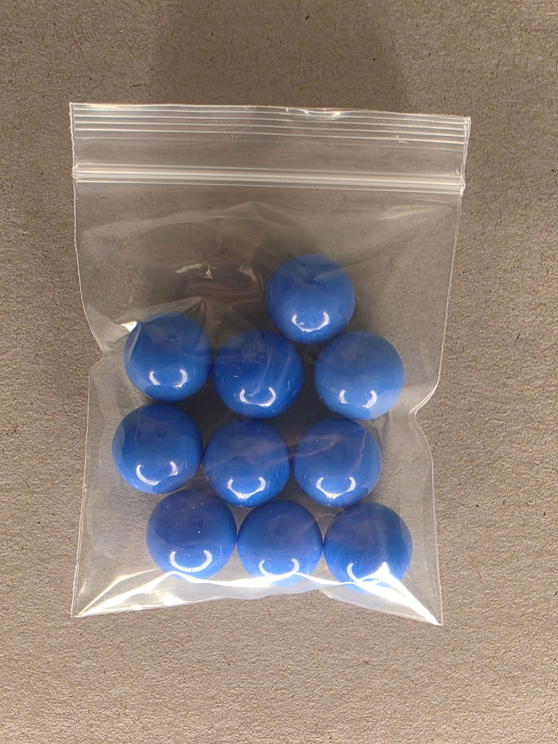 Chinese Checkers Marbles – Sold Individually - Blue