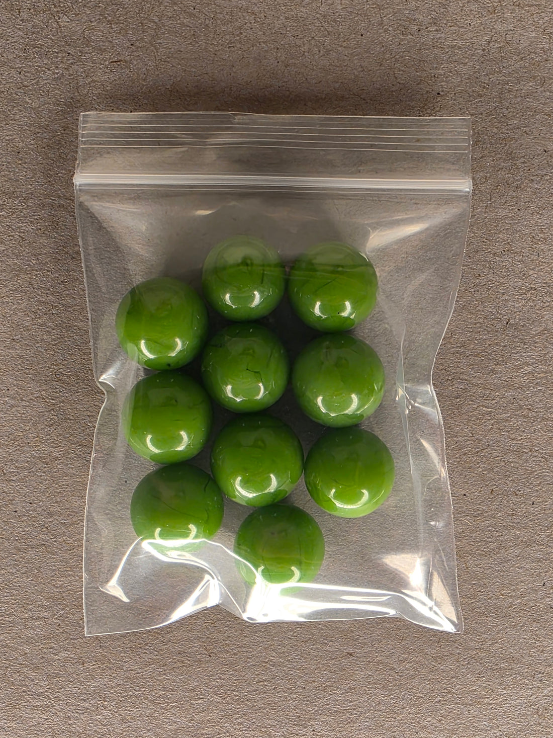Chinese Checkers Marbles – Sold Individually - Green