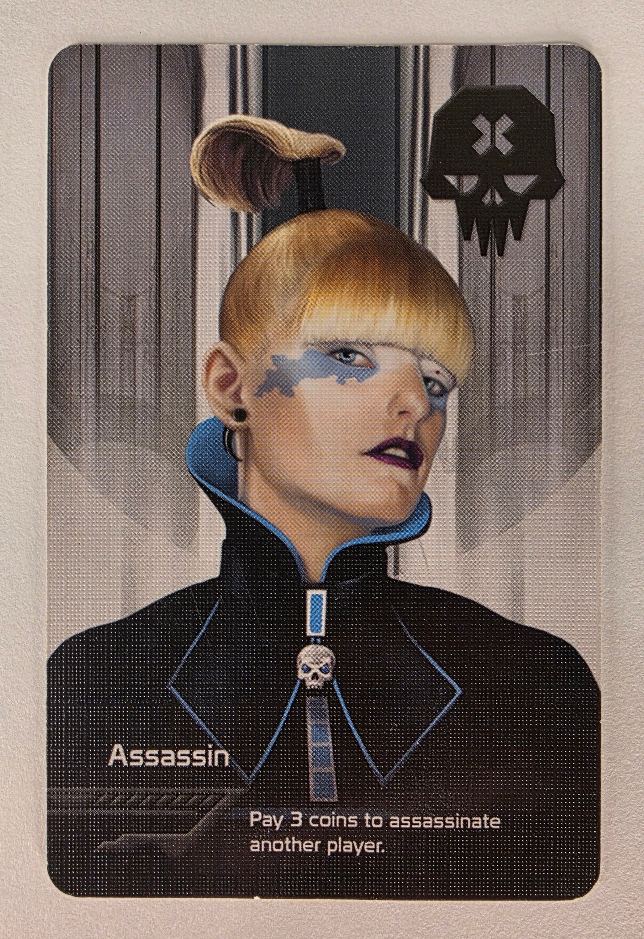 Coup Influence Cards – Individual Replacements – Assassin
