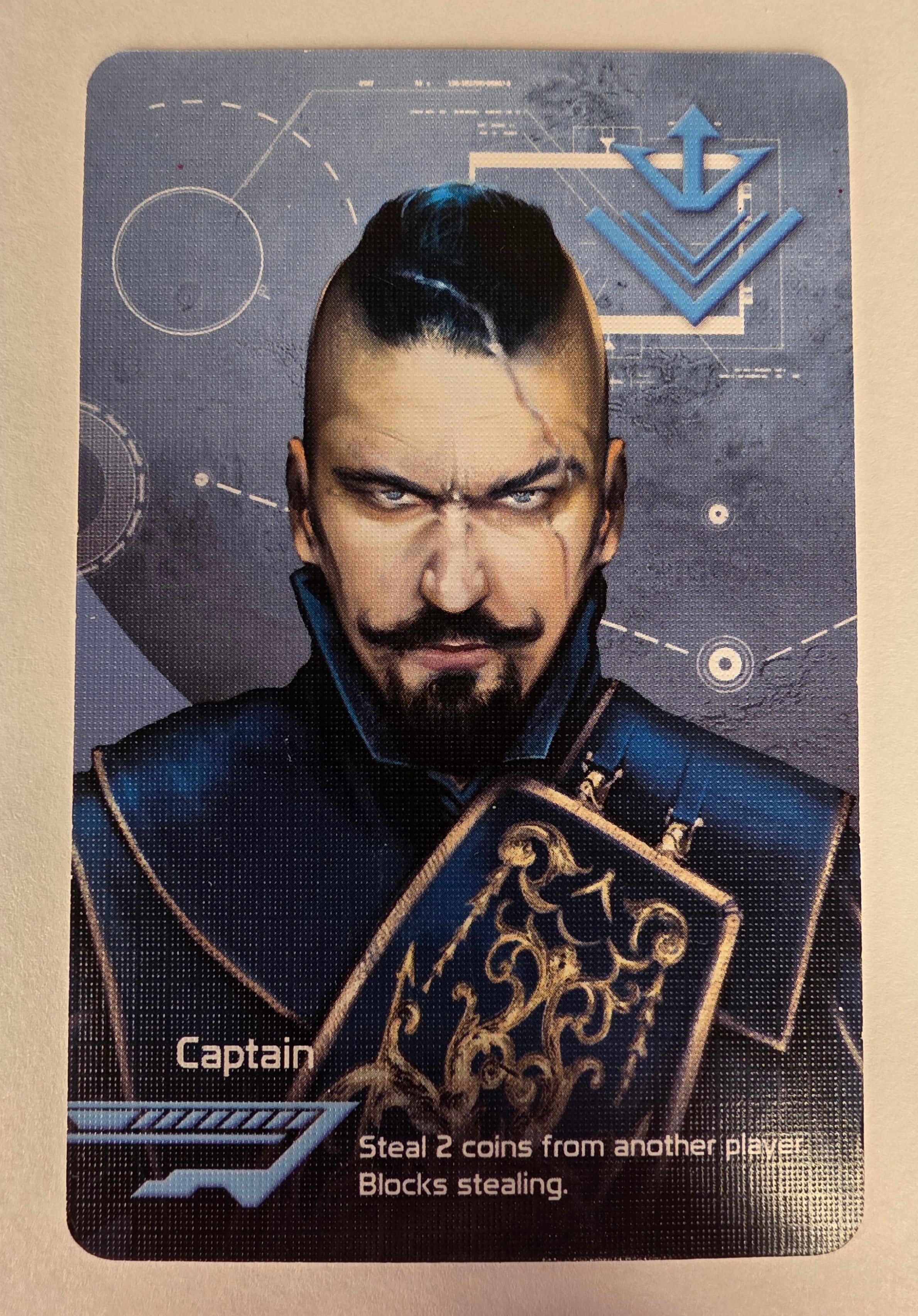 Coup Influence Cards – Individual Replacements – Captain