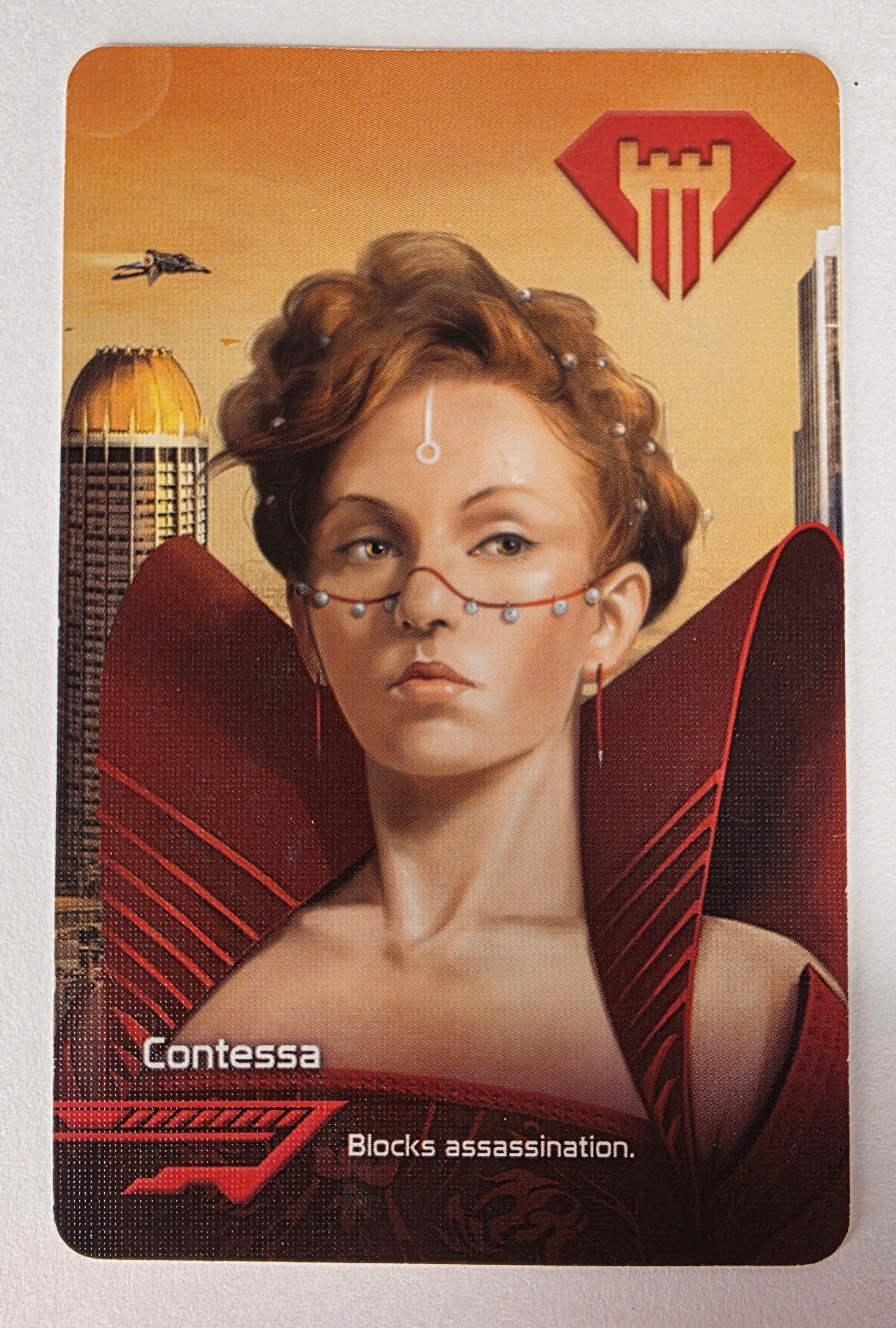 Coup Influence Cards – Individual Replacements – Contessa