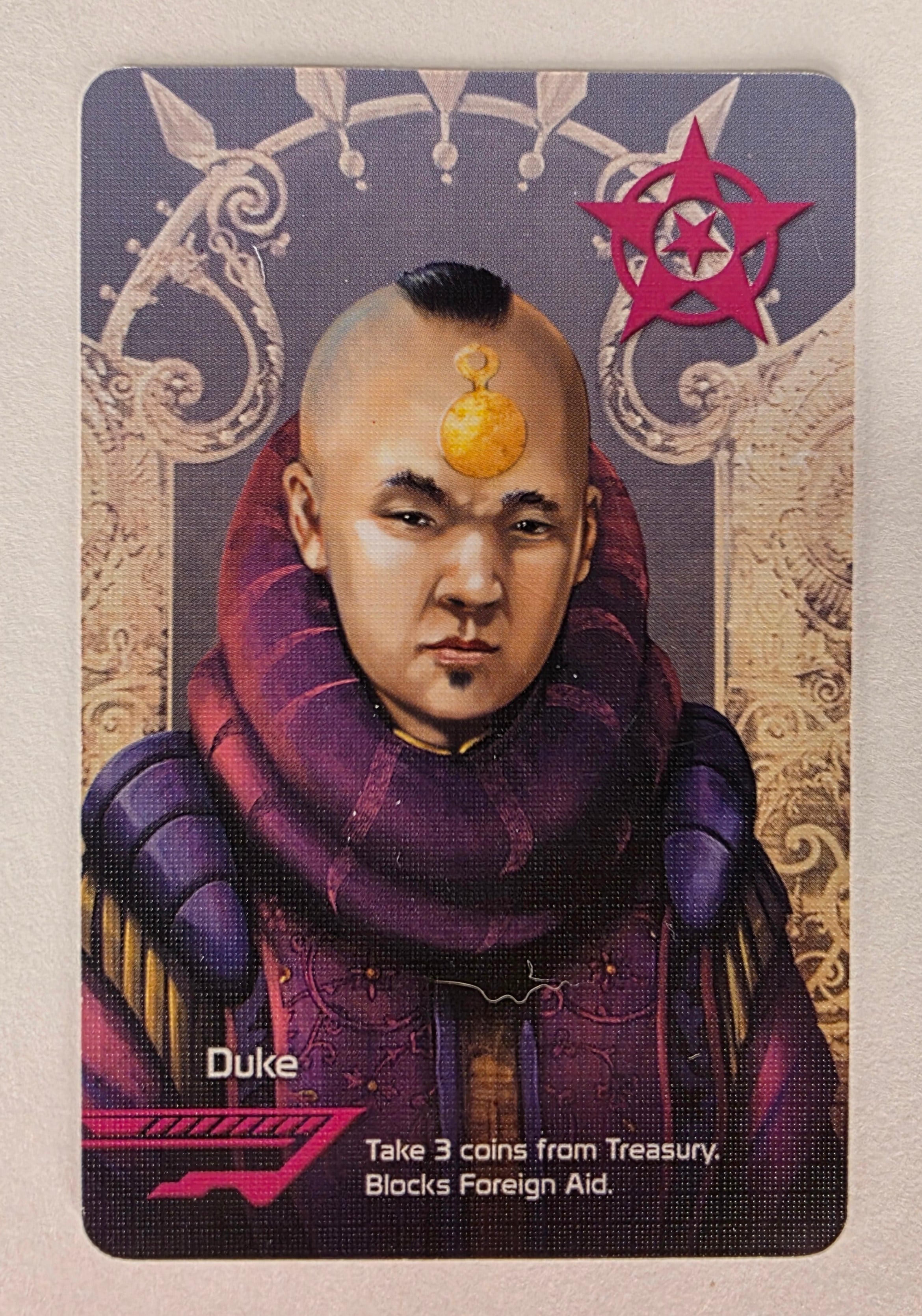 Coup Influence Cards – Individual Replacements – Duke