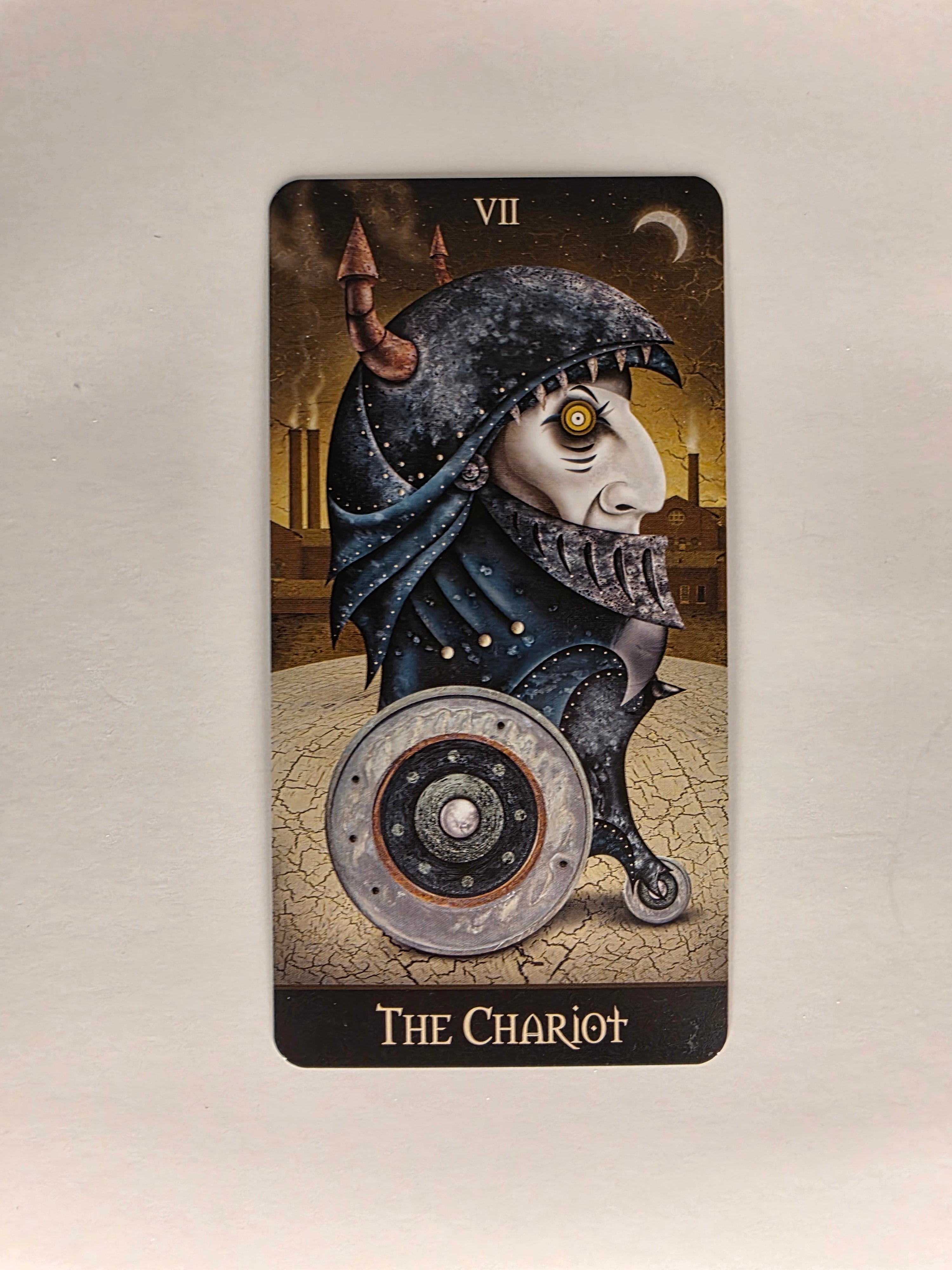 Deviant Moon Tarot Borderless Edition Chariot Single Card Replacement