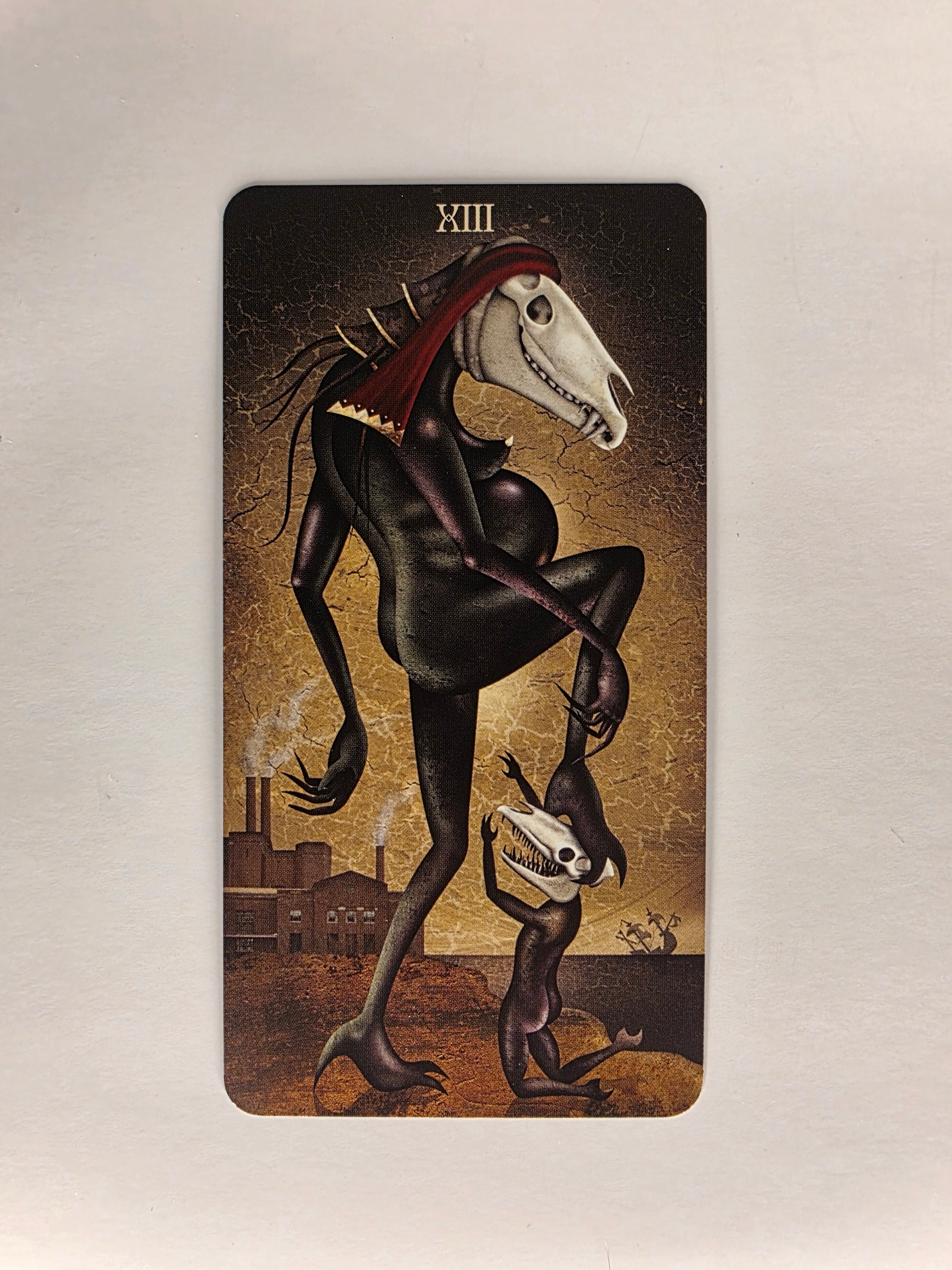 Deviant Moon Tarot Borderless Edition Death Single Card Replacement