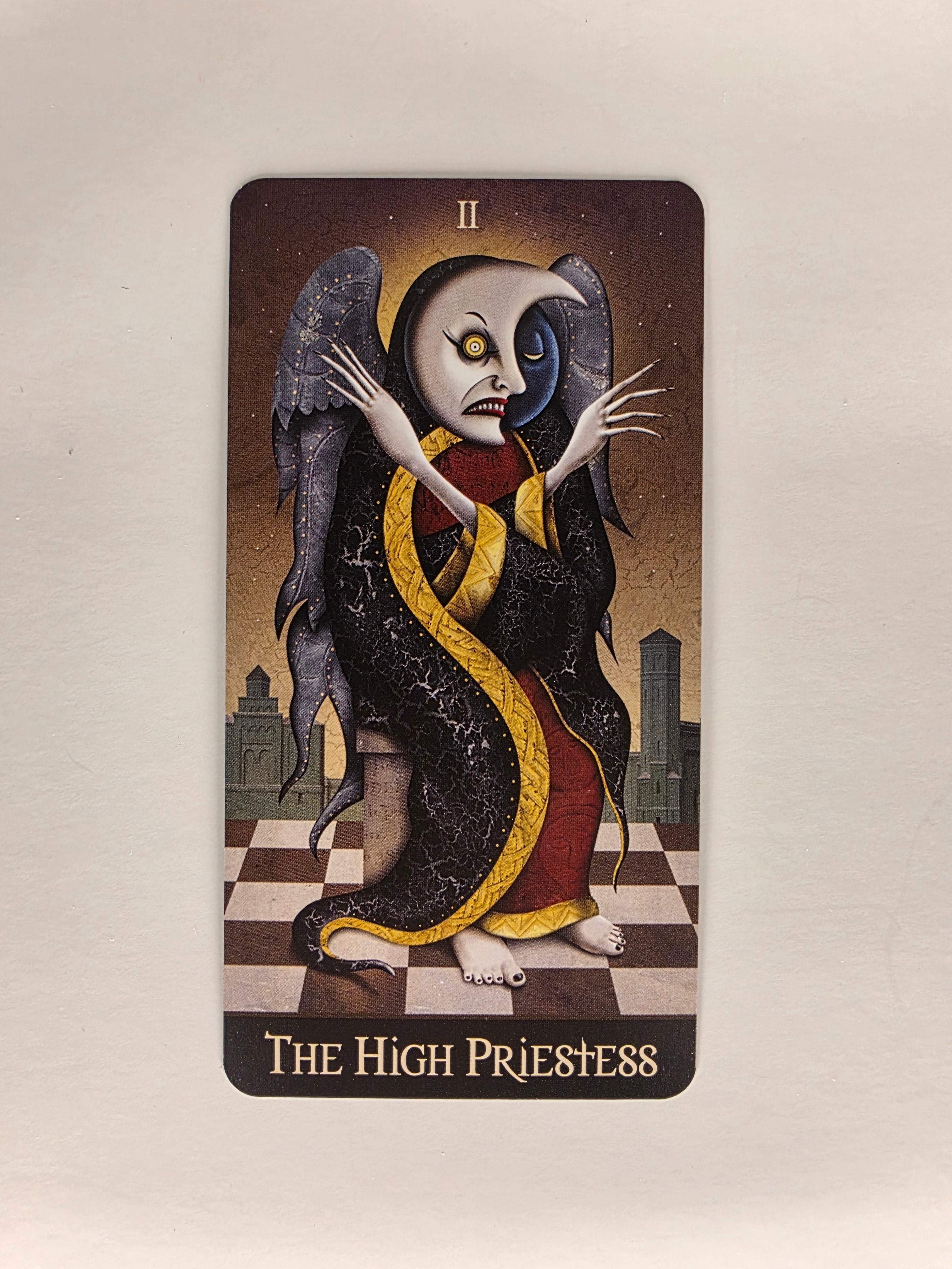 Deviant Moon Tarot Borderless Edition High Priestess Single Card Replacement