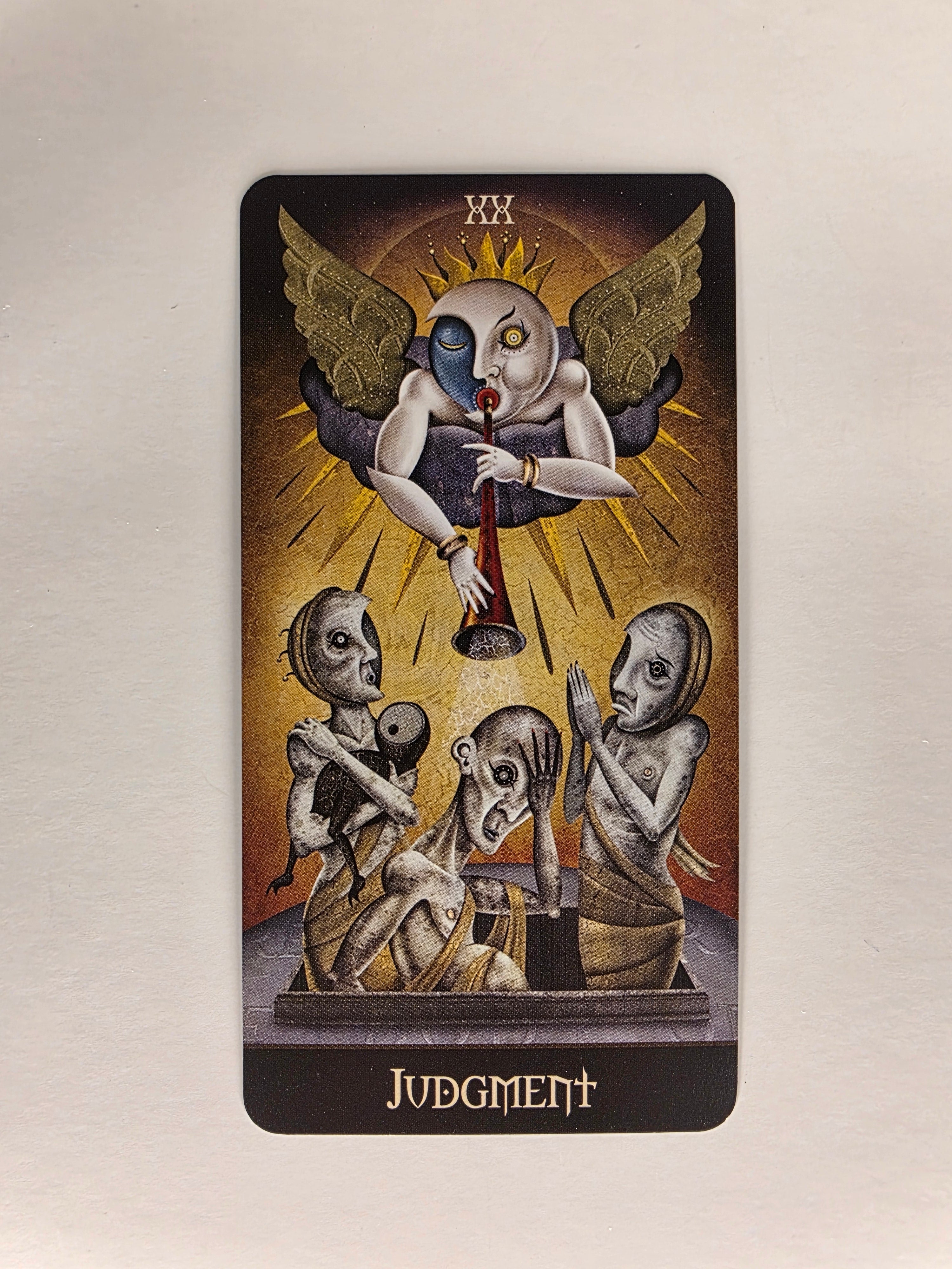 Deviant Moon Tarot Borderless Edition Judgment Single Card Replacement