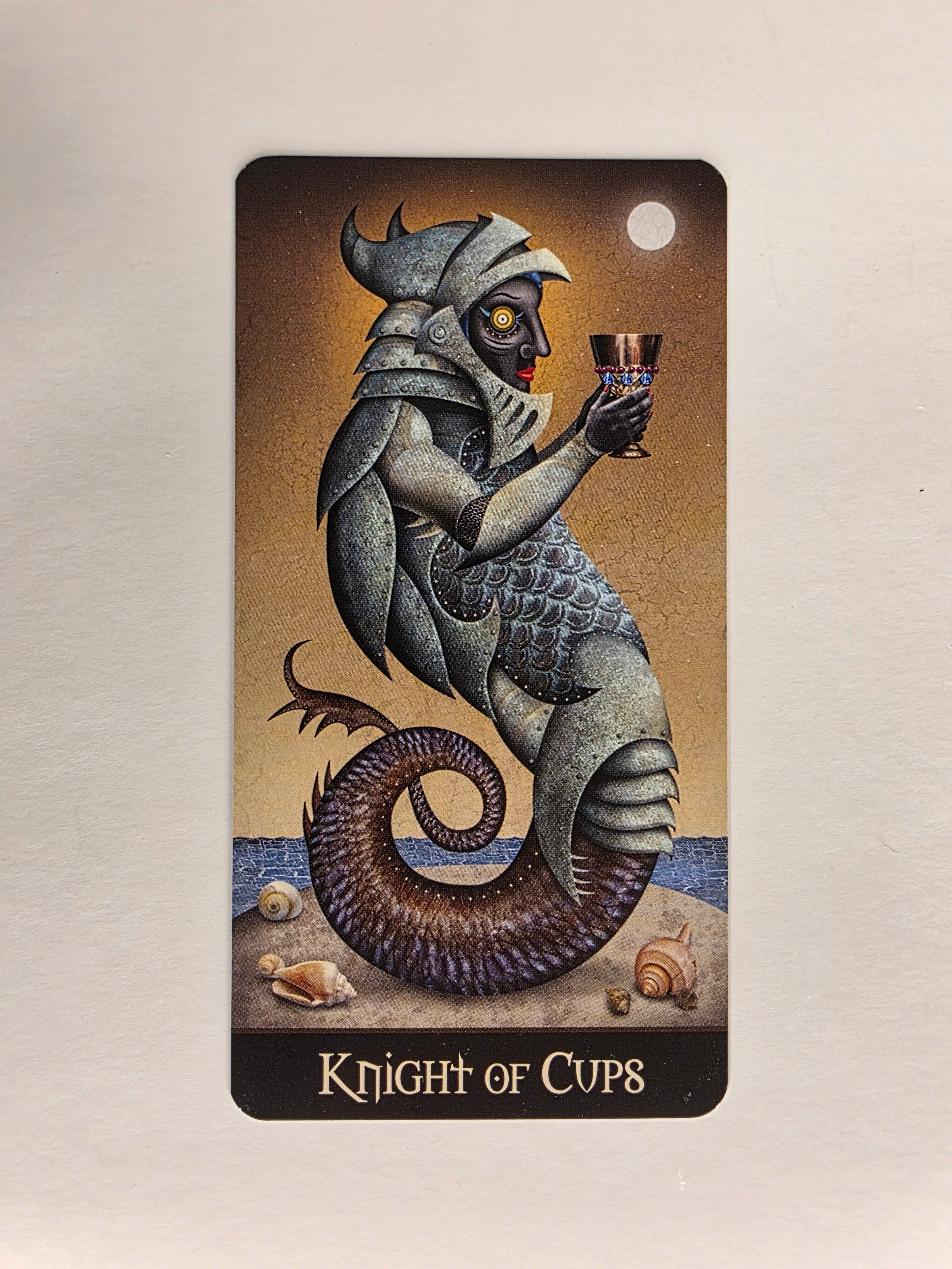 Deviant Moon Tarot Borderless Edition Knight of Cups Single Card Replacement