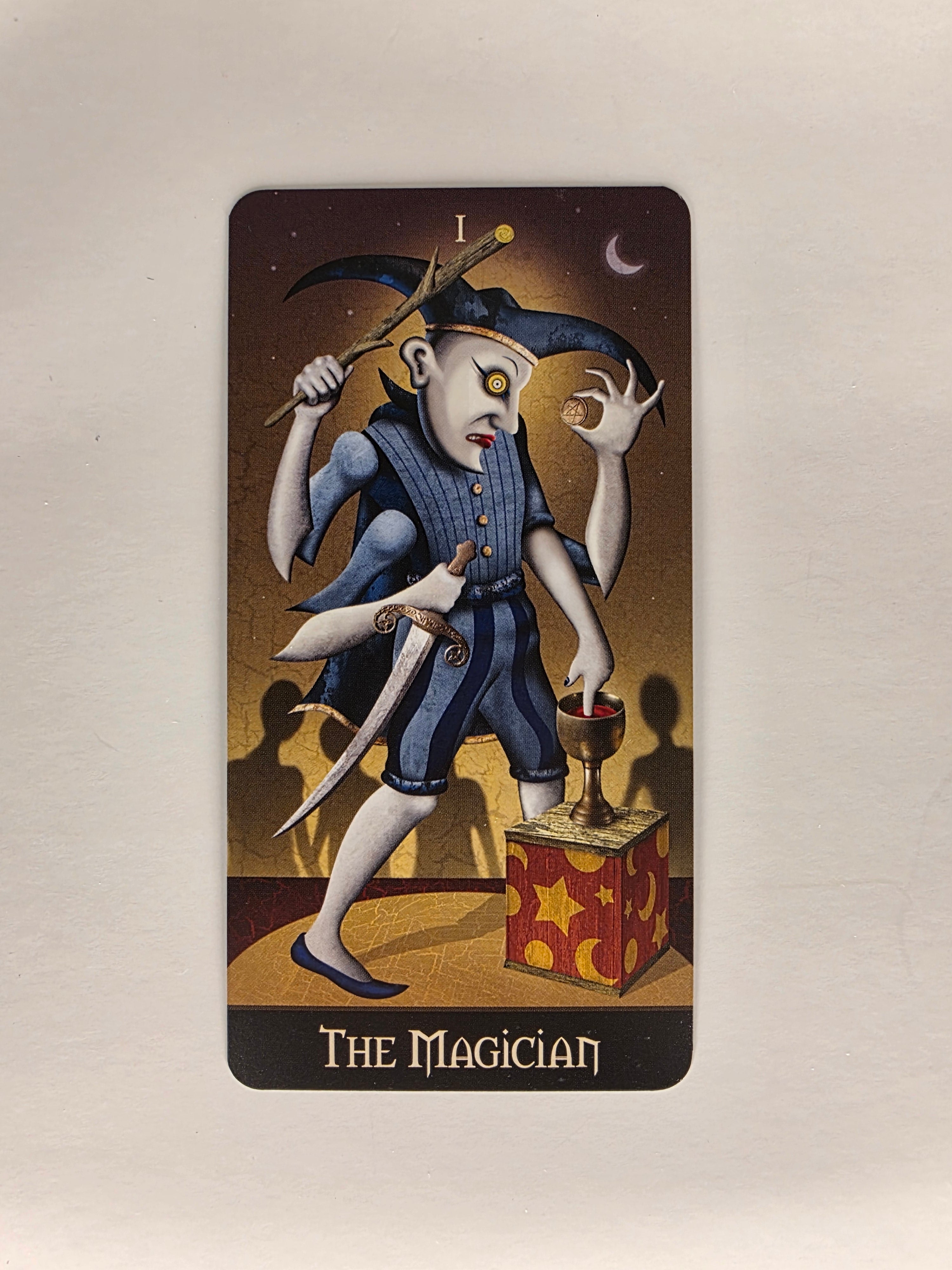 Deviant Moon Tarot Borderless Edition Magician Single Card Replacement