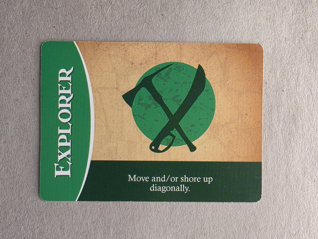 Forbidden Island Adventurer Cards – Individual Replacement - Explorer