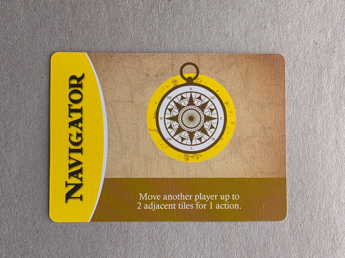  Forbidden Island Adventurer Cards – Individual Replacement - Navigator