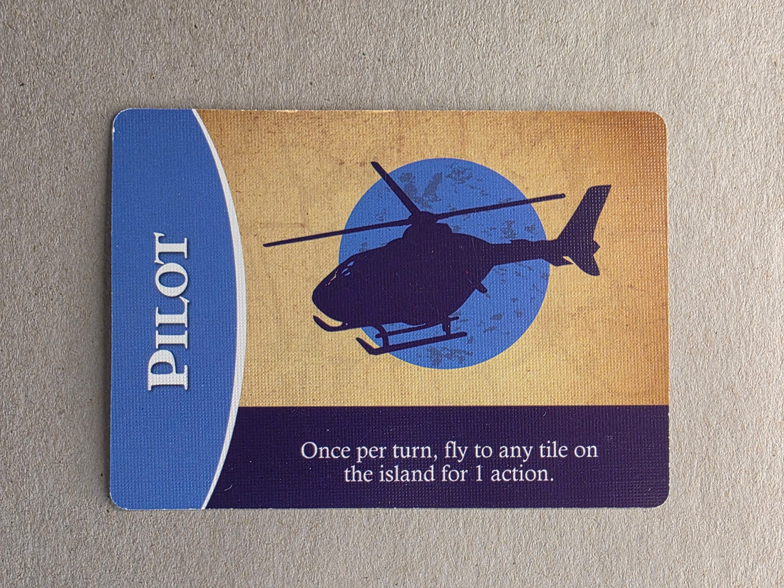  Forbidden Island Adventurer Cards – Individual Replacement - Pilot