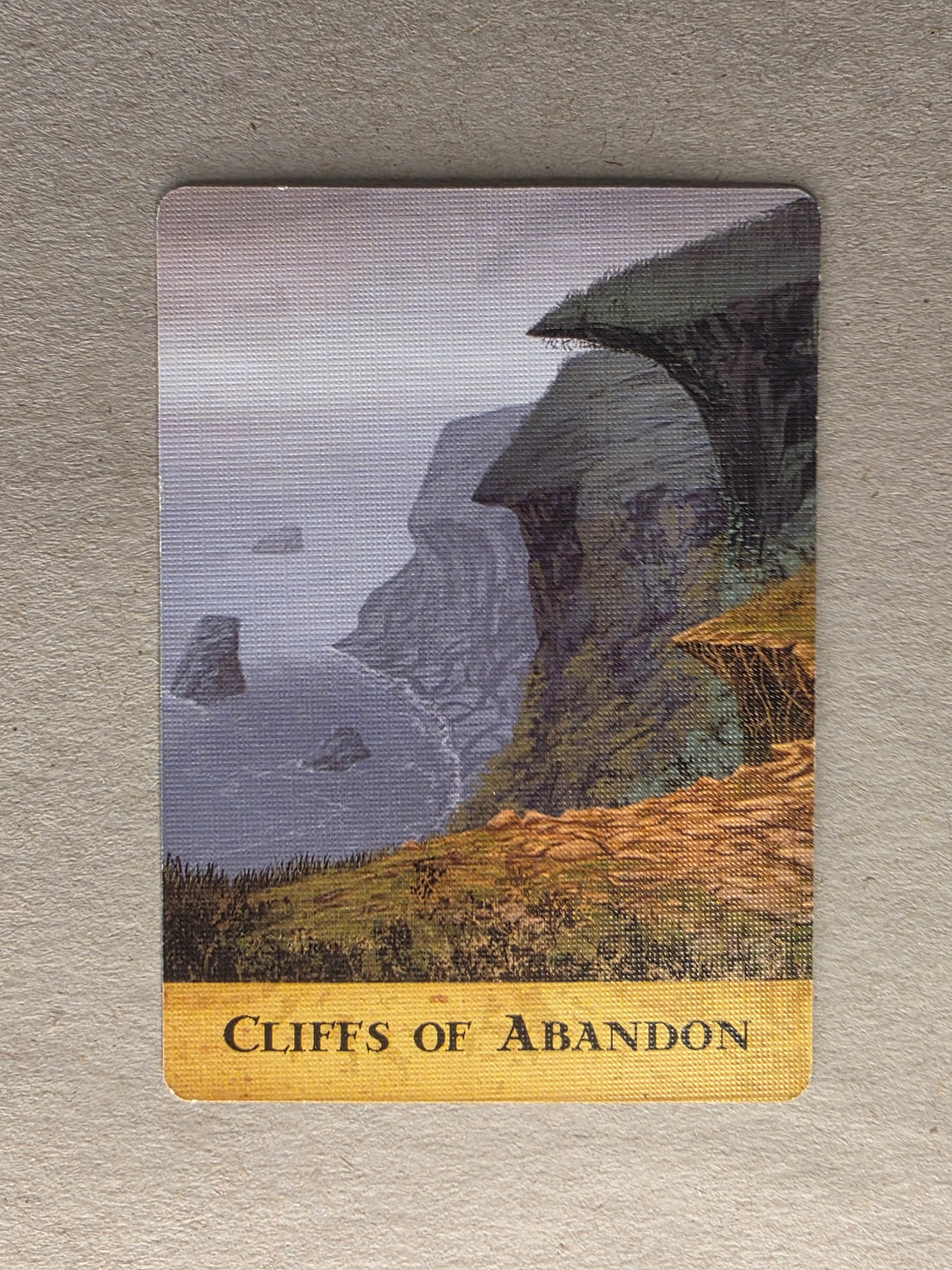 Forbidden Island Flood Deck – Individual Replacement Card - Cliffs of Abandon