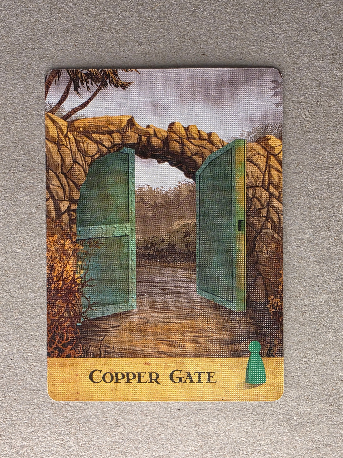 Forbidden Island Flood Deck – Individual Replacement Card - Copper Gate