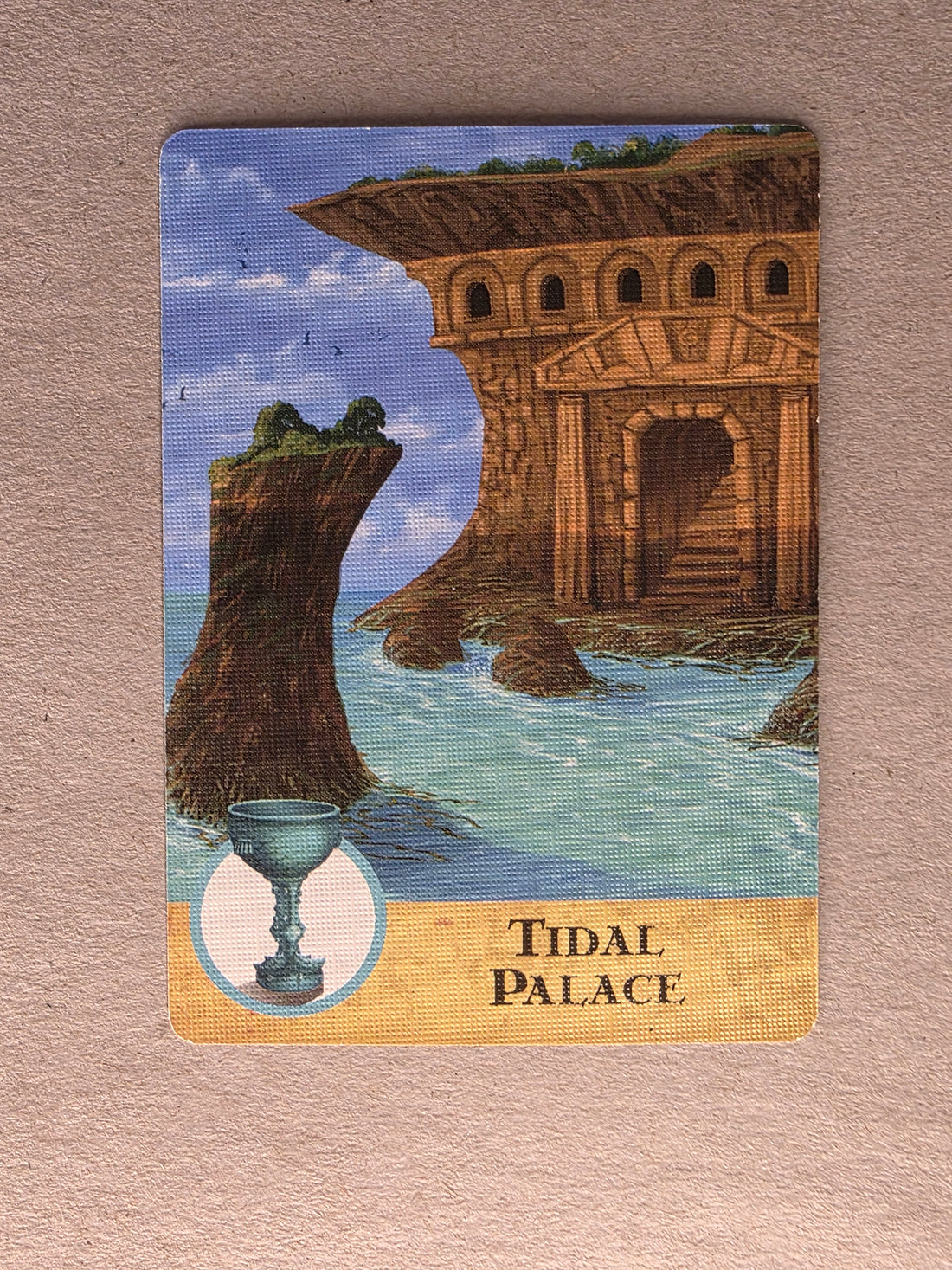 Forbidden Island Flood Deck – Individual Replacement Card - Tidal Palace