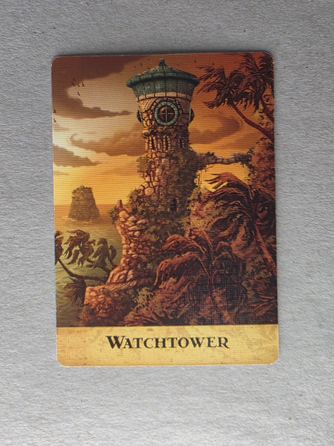 Forbidden Island Flood Deck – Individual Replacement Card - Watchtower