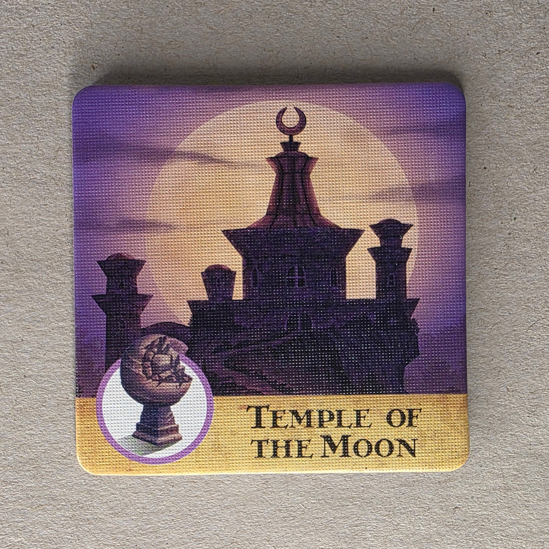 Forbidden Island Replacement Tile Temple of the Moon