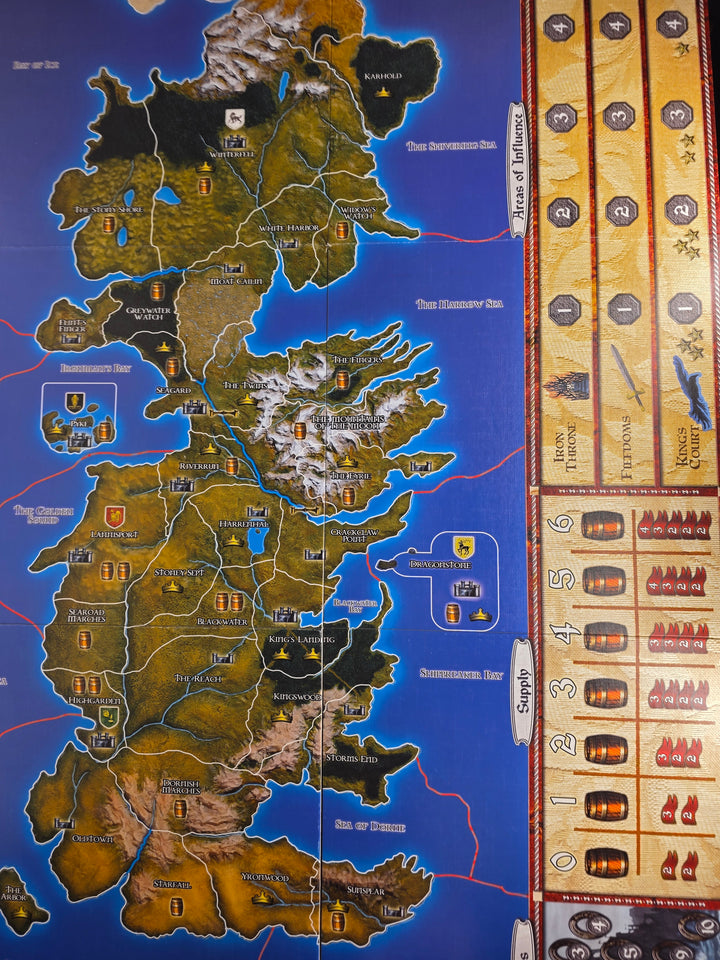 Game of Thrones 1st Edition – Game Board Only