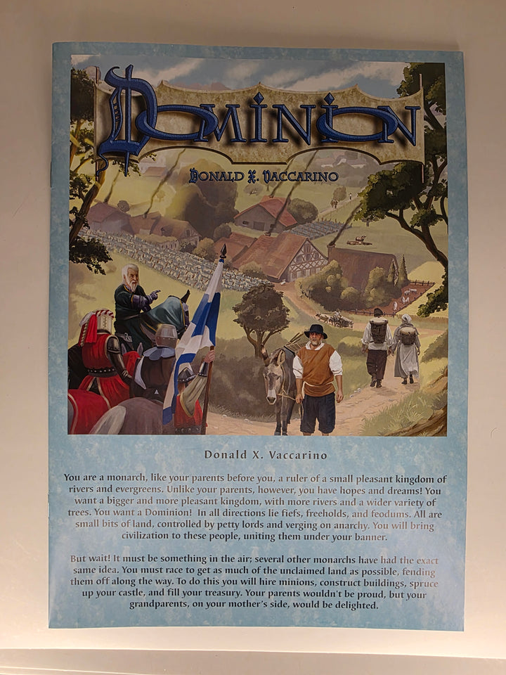 Main Dominion Rulebook – Replacement Instructions