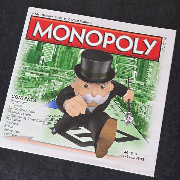 Monopoly Replacement Instruction Booklet Cover