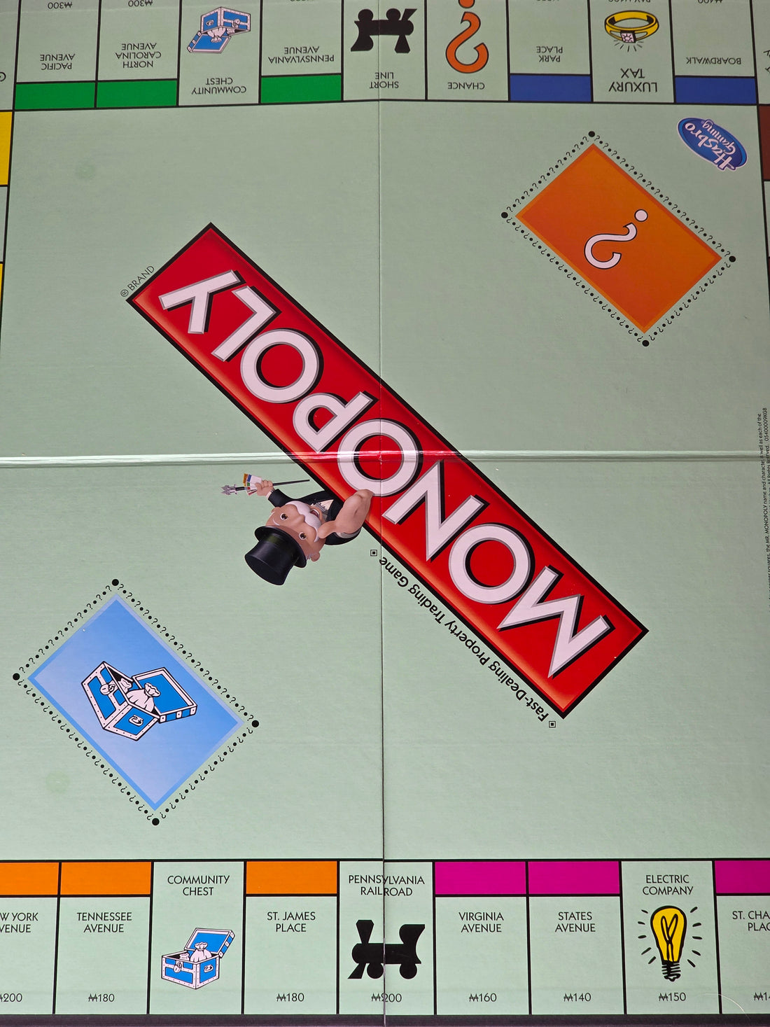 Monopoly Replacement Game Board Full