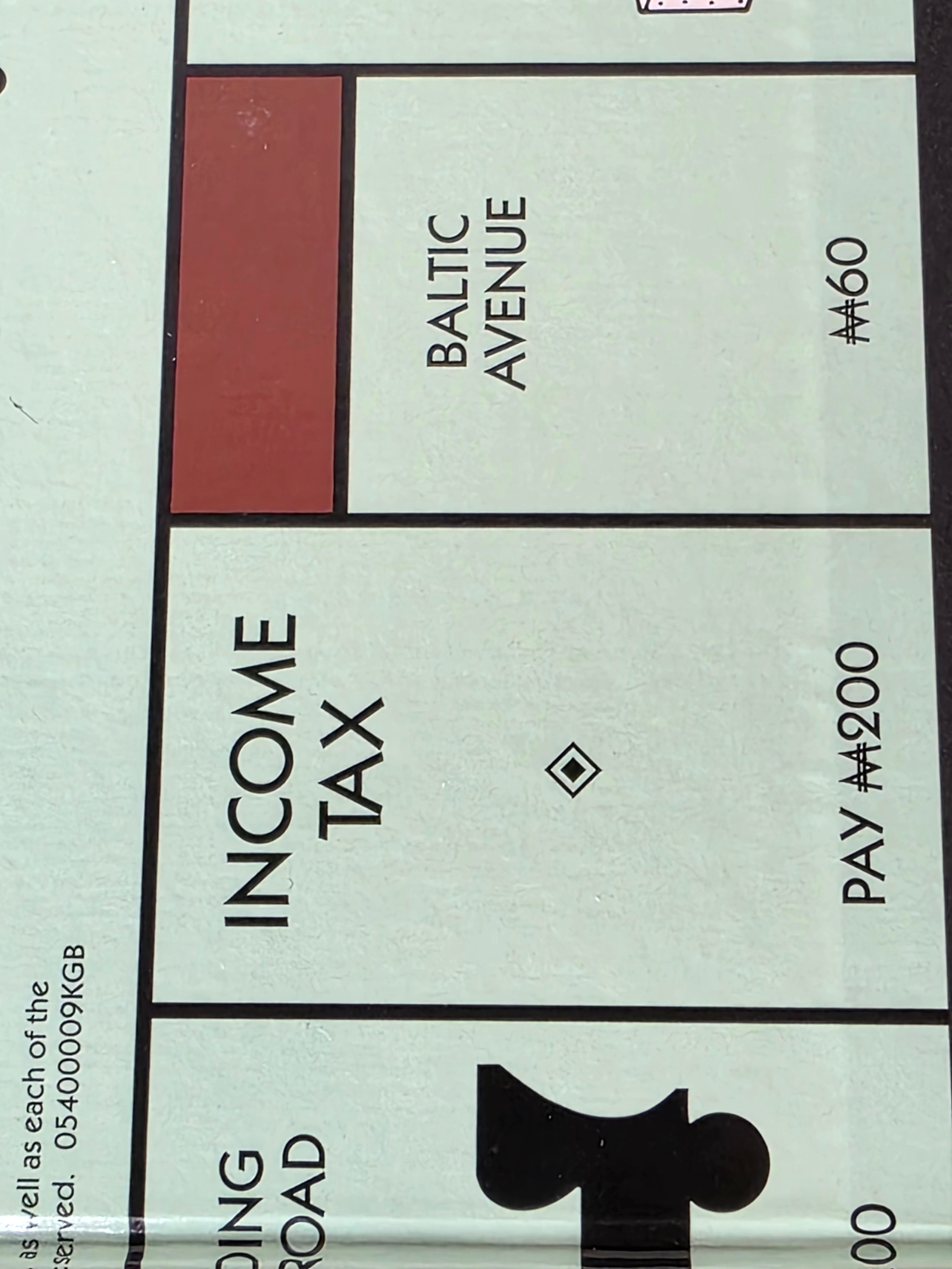 Monopoly Replacement Game Board Zoom