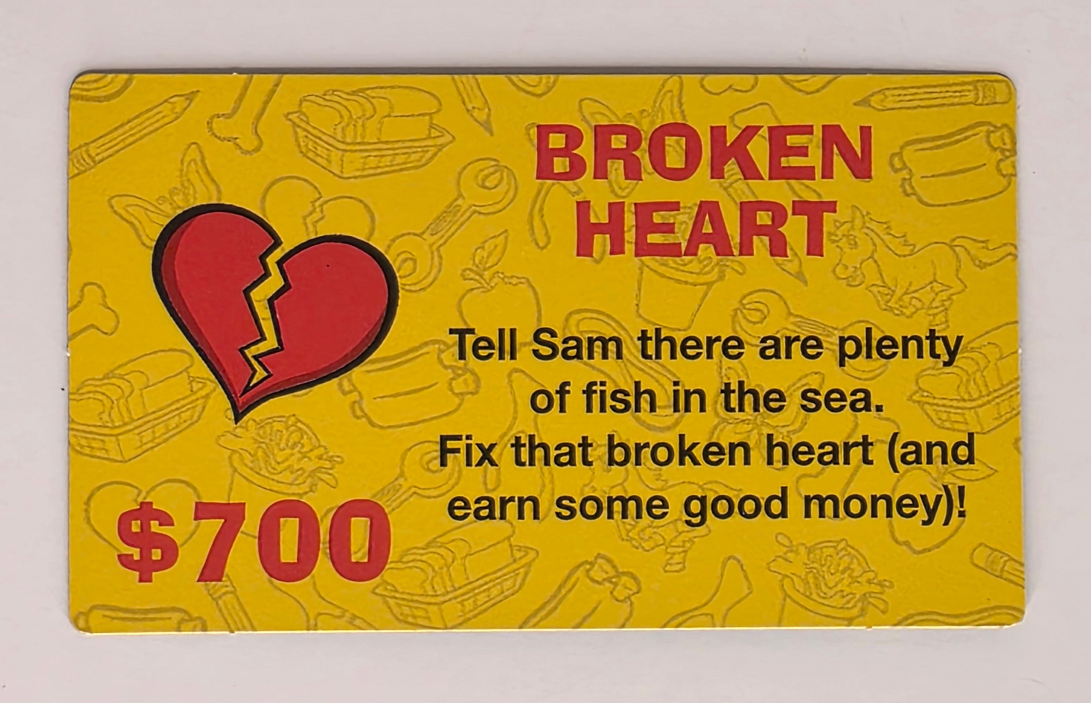 Operation Cards – Individual Replacement - Broken Heart