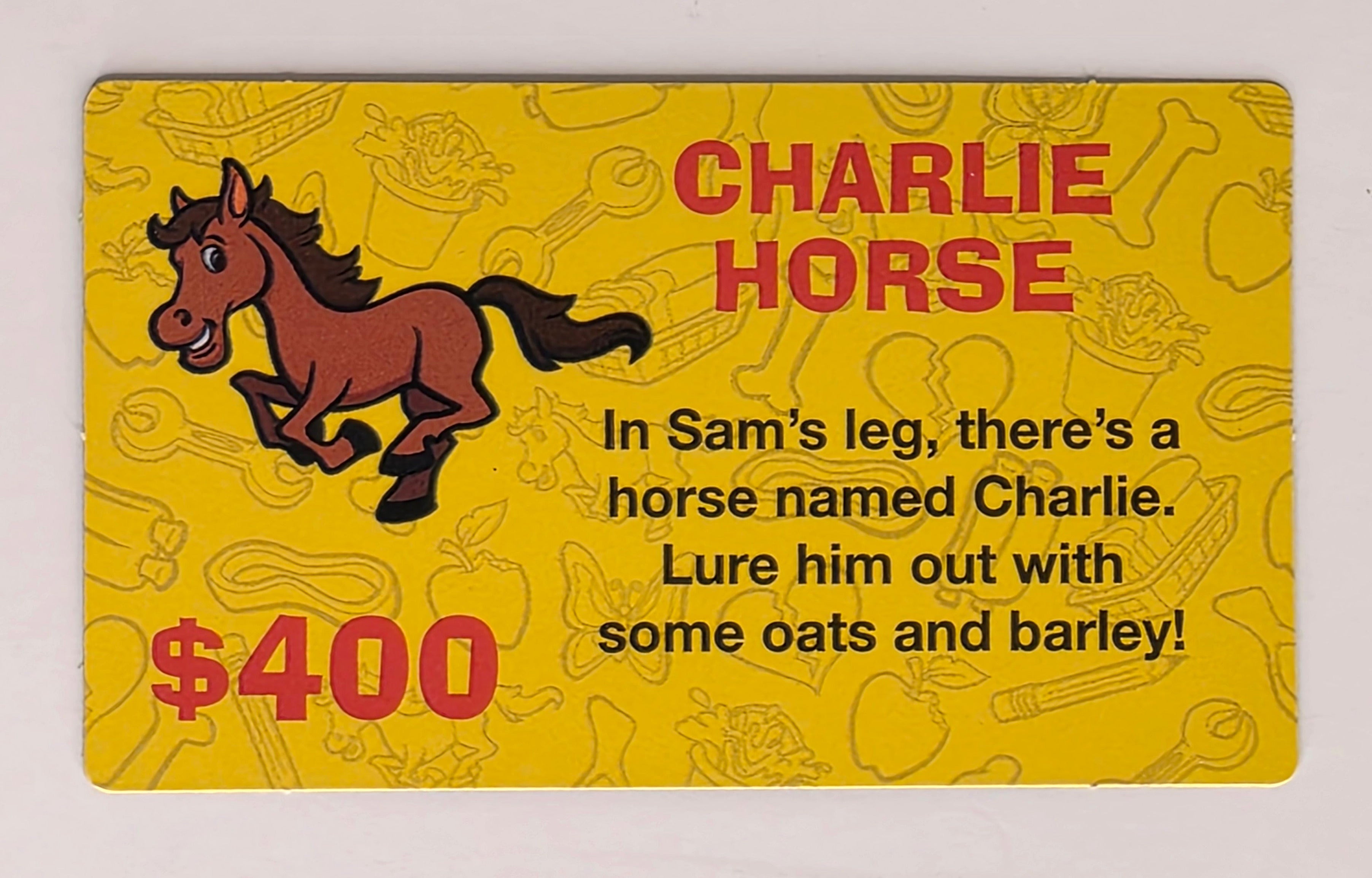Operation Cards – Individual Replacement - Charlie Horse