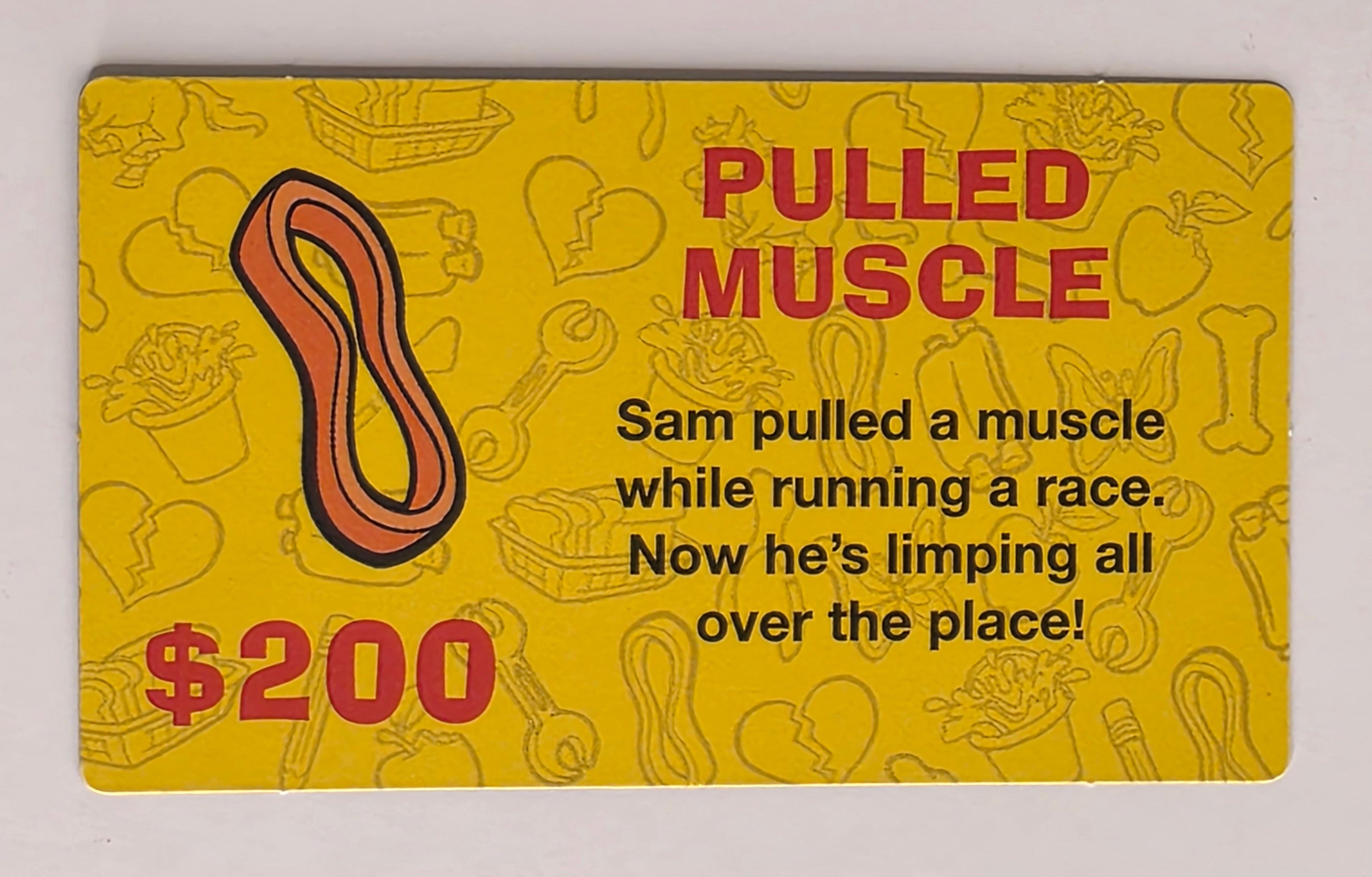 Operation Cards – Individual Replacement - Pulled Muscle