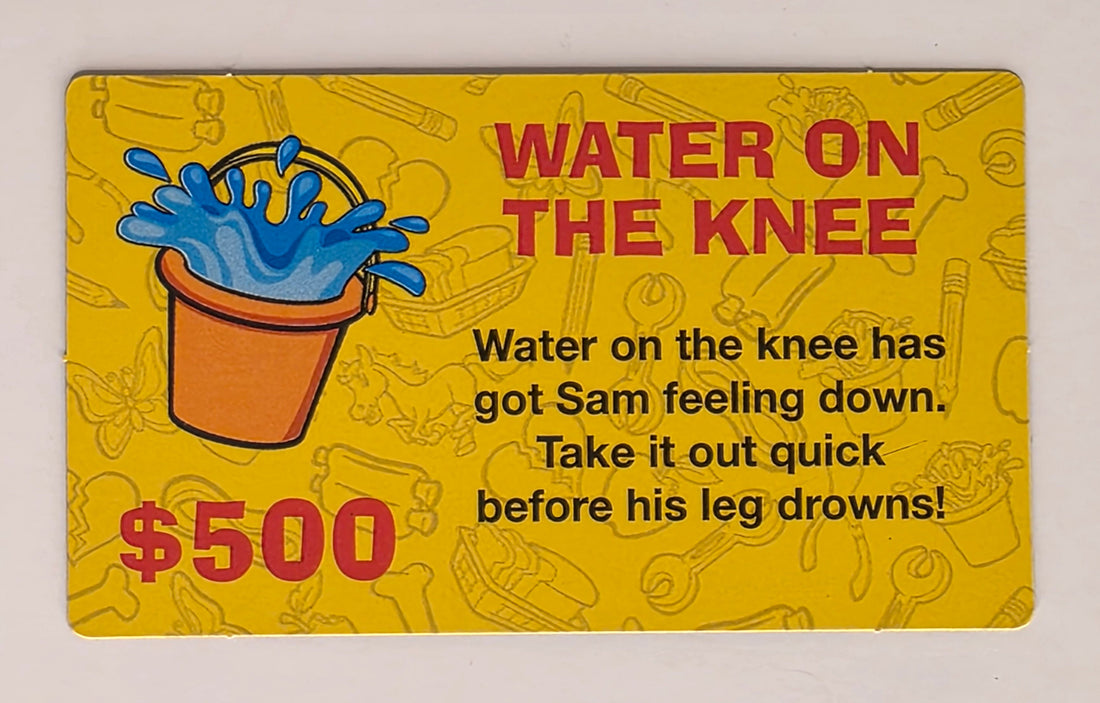 Operation Cards – Individual Replacement - Water on the Knee