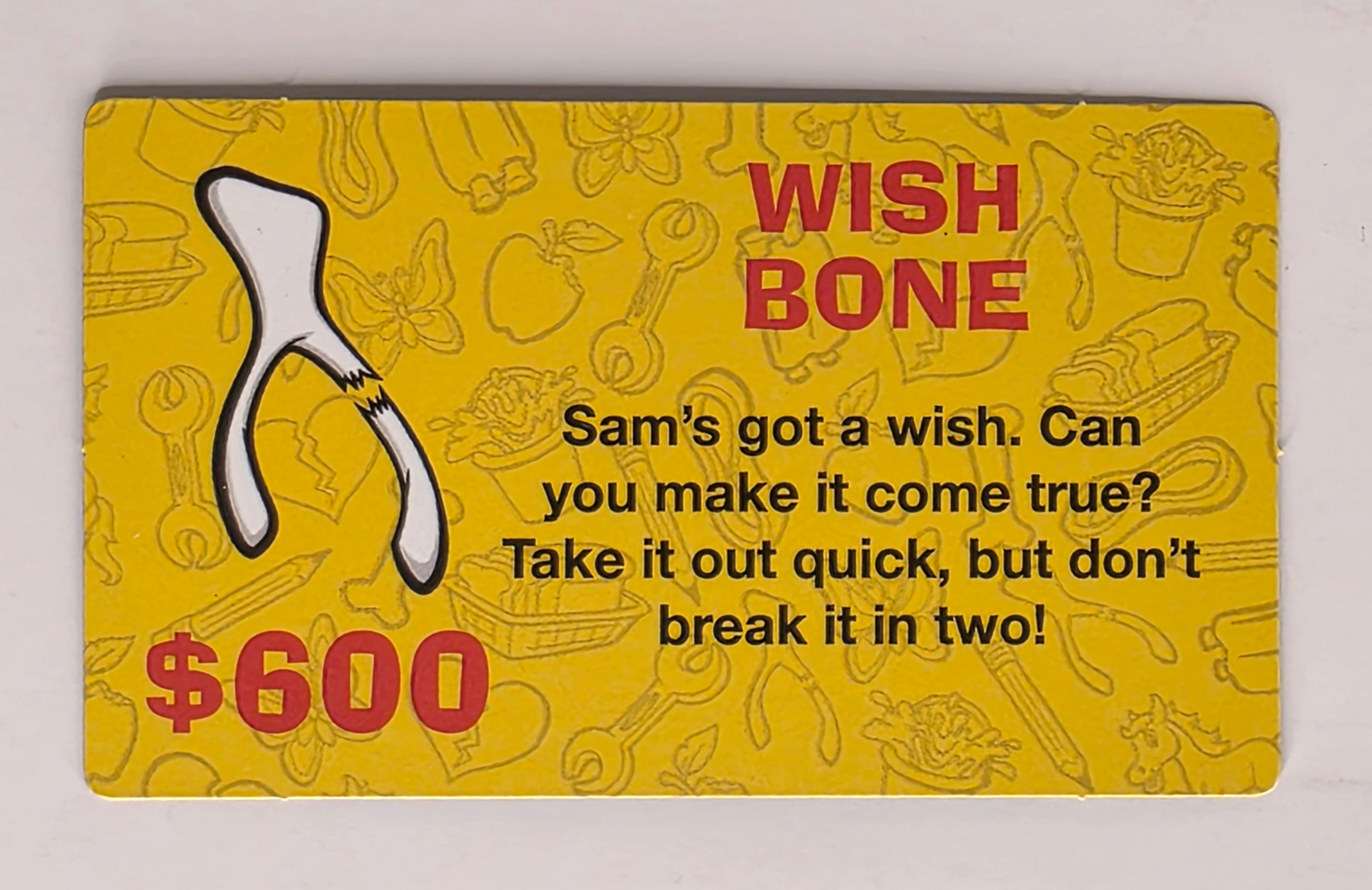 Operation Cards – Individual Replacement - Wish Bone