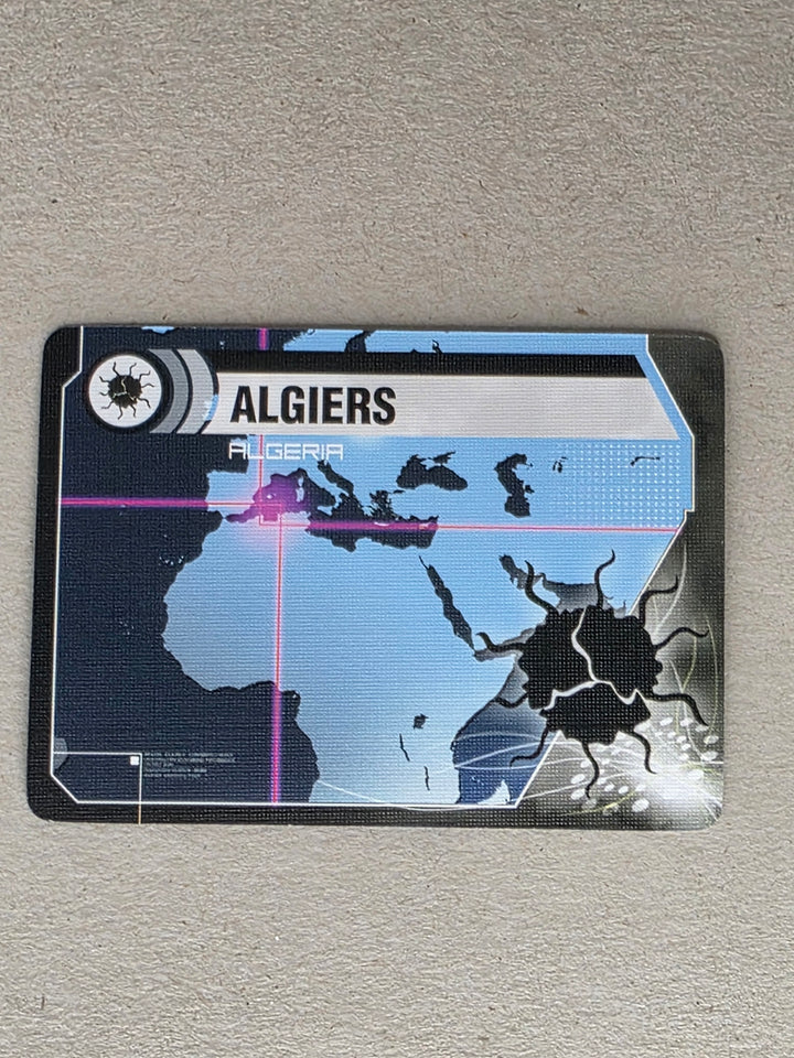 Pandemic Algiers Infection Card Replacement