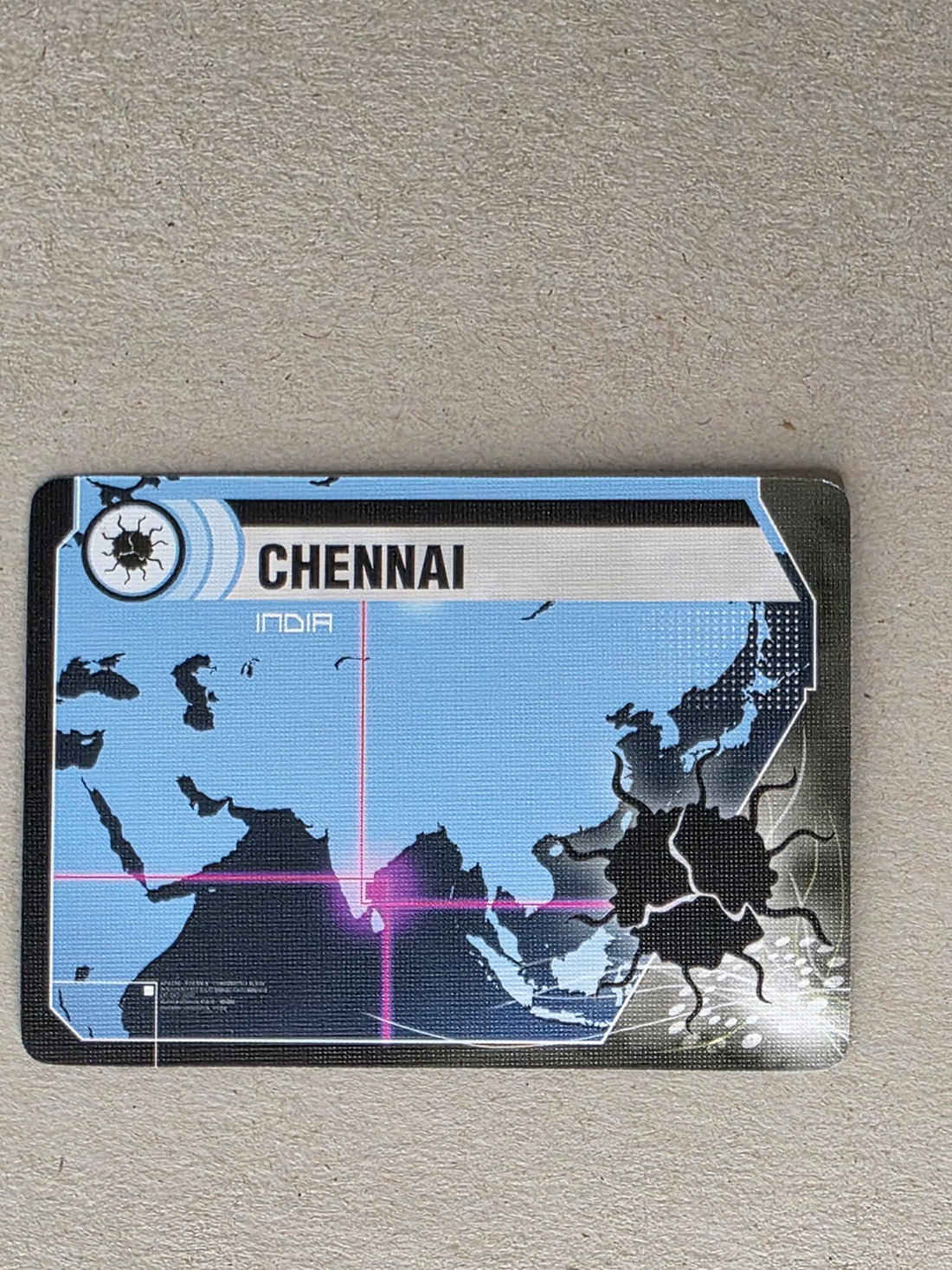 Pandemic Chennai Infection Card Replacement