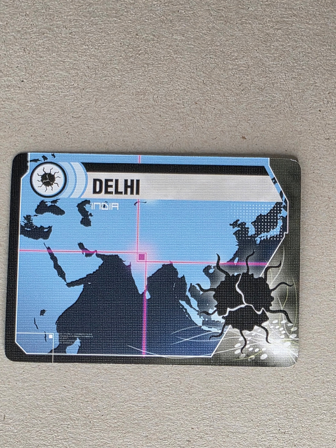 Pandemic Delhi Infection Card Replacement