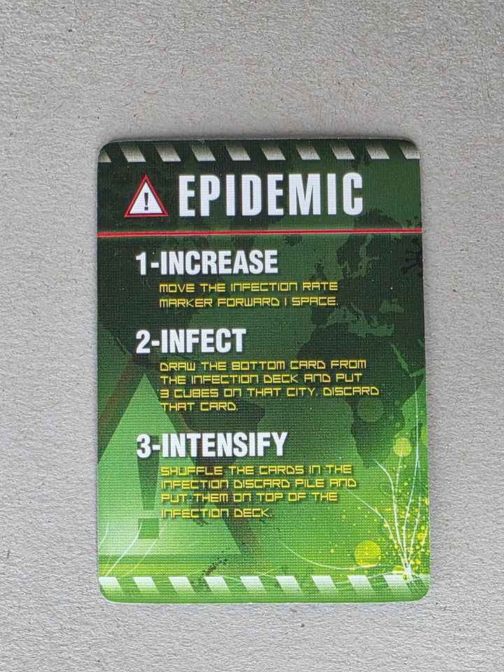 Pandemic Epidemic Card Replacement