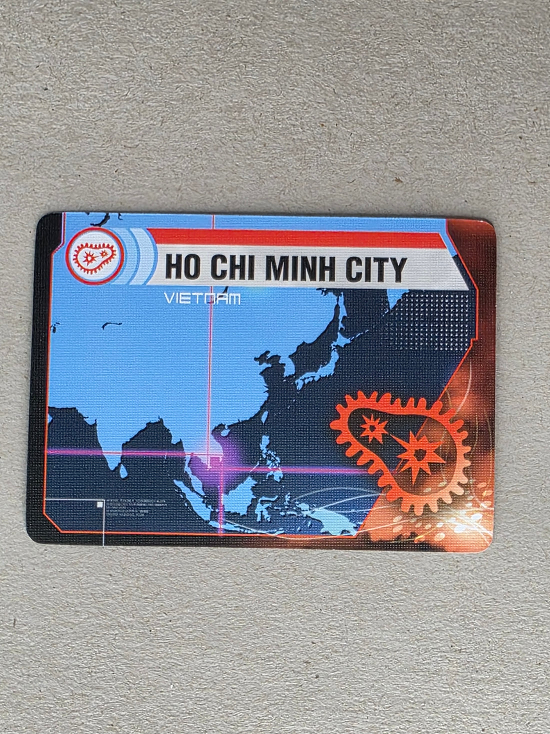 Pandemic Ho Chi Minh City Infection Card Replacement