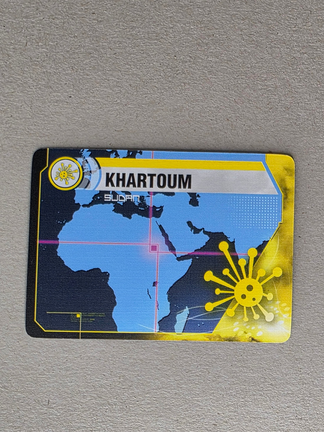 Pandemic Khartoum Infection Card Replacement