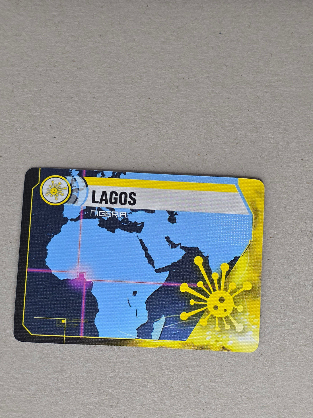 Pandemic Lagos Infection Card Replacement