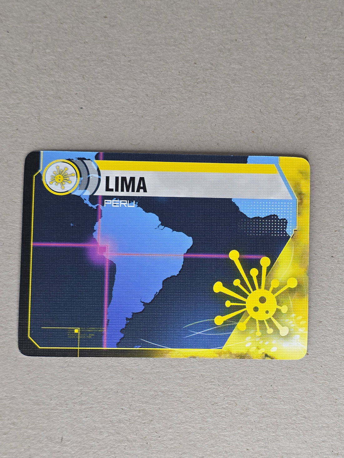 Pandemic Lima Infection Card Replacement