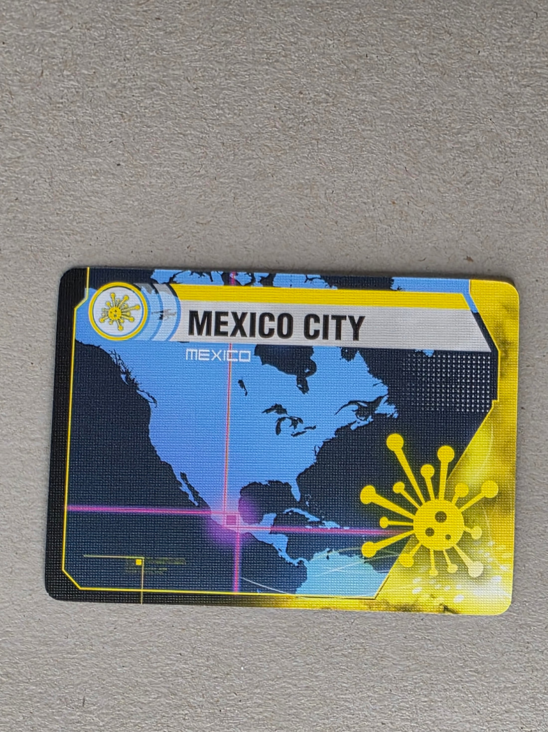 Pandemic Mexico City Infection Card Replacement