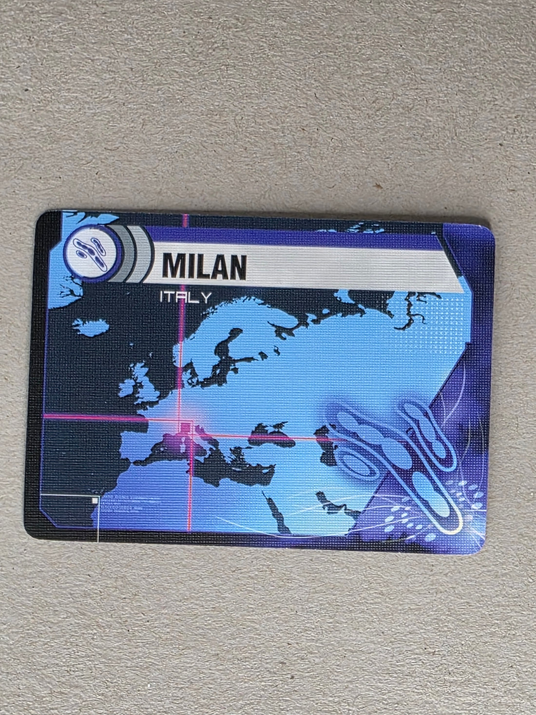 Pandemic Milan Infection Card Replacement