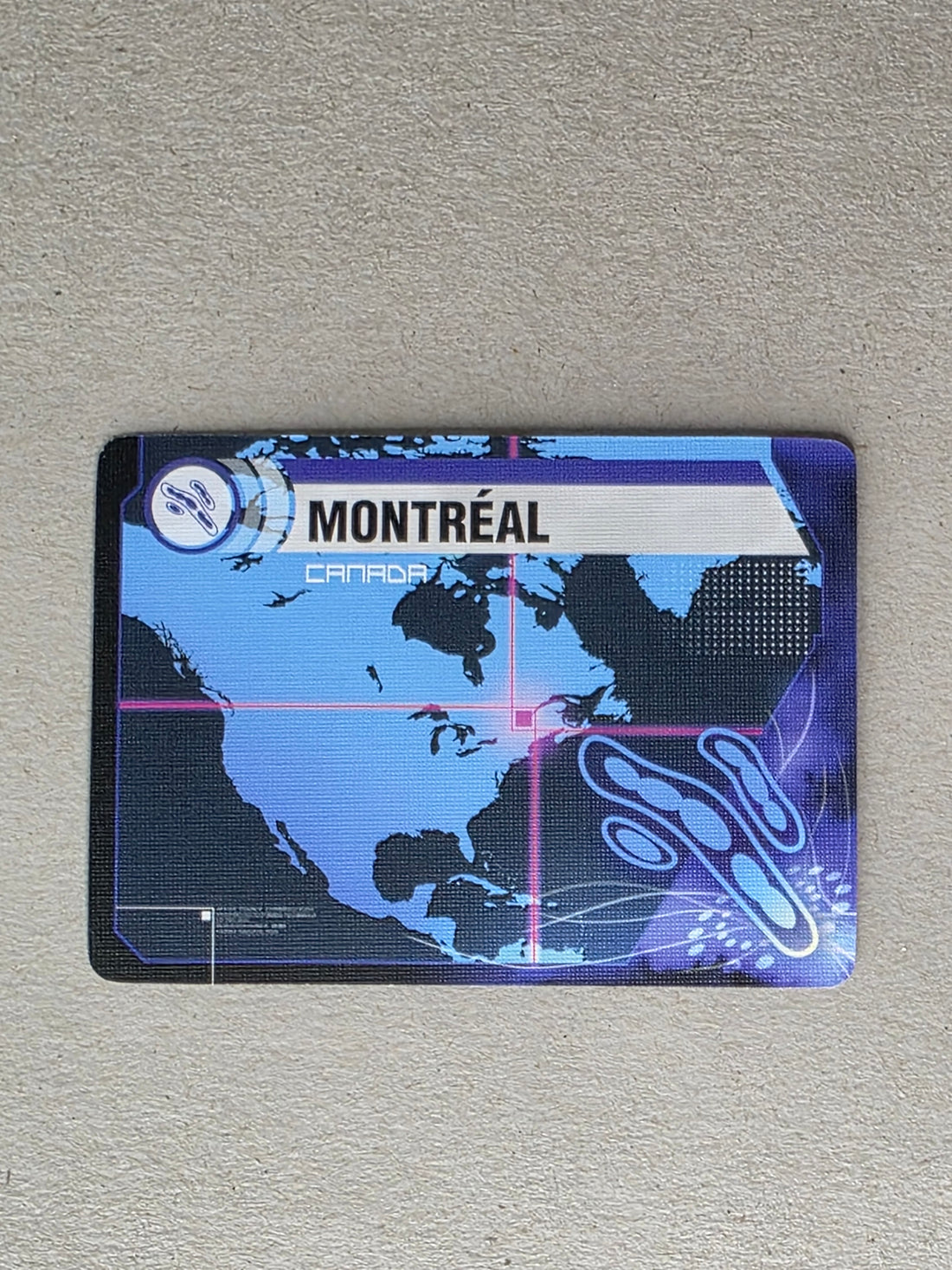 Pandemic Montreal Infection Card Replacement